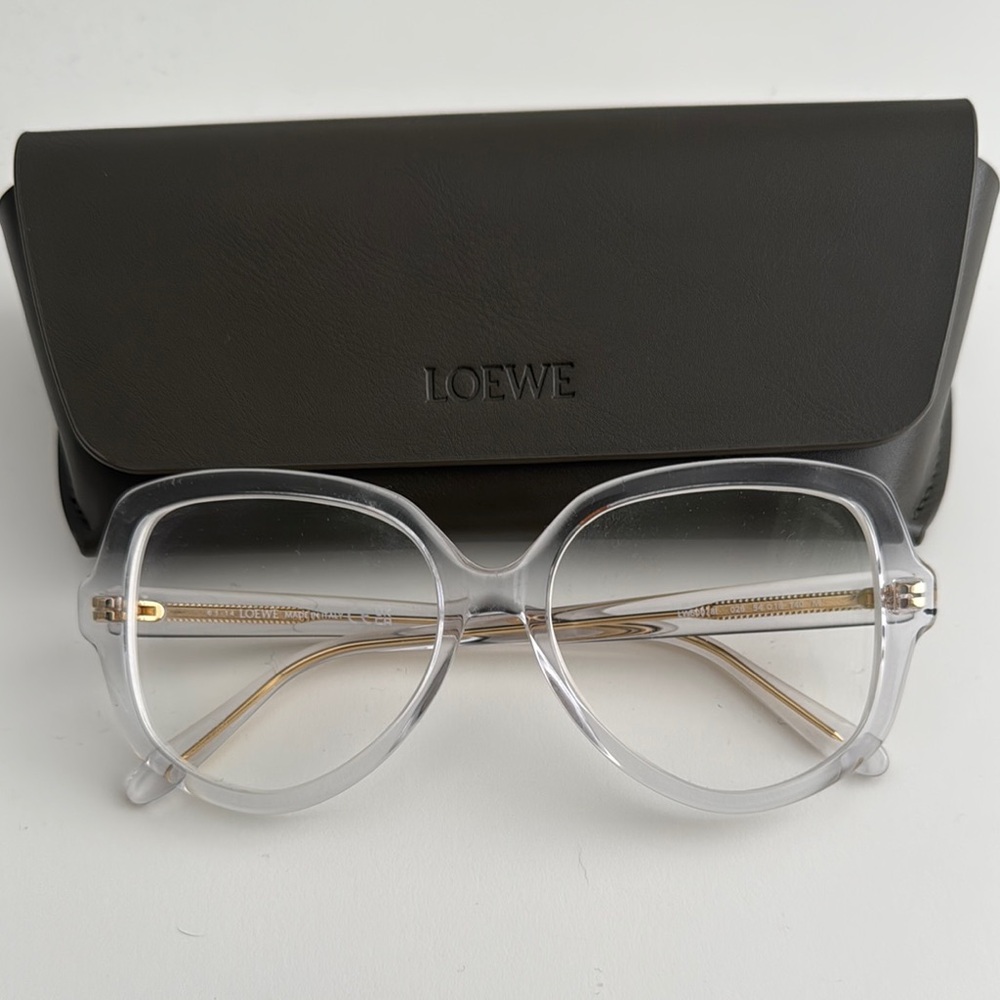 Loewe Clear Glasses with Sophisticated Design